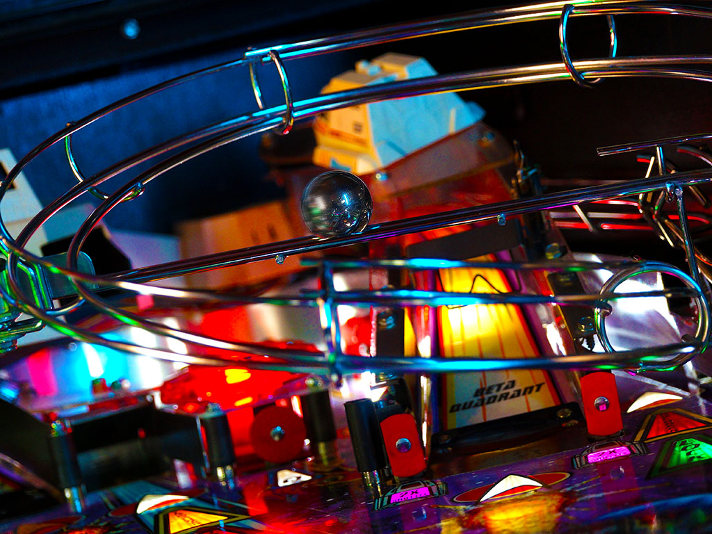 Star Trek: The Next Generation Pinball Machine - Launch Ramp